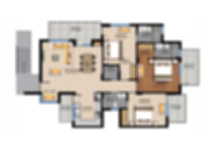 Blurred Floor Plan